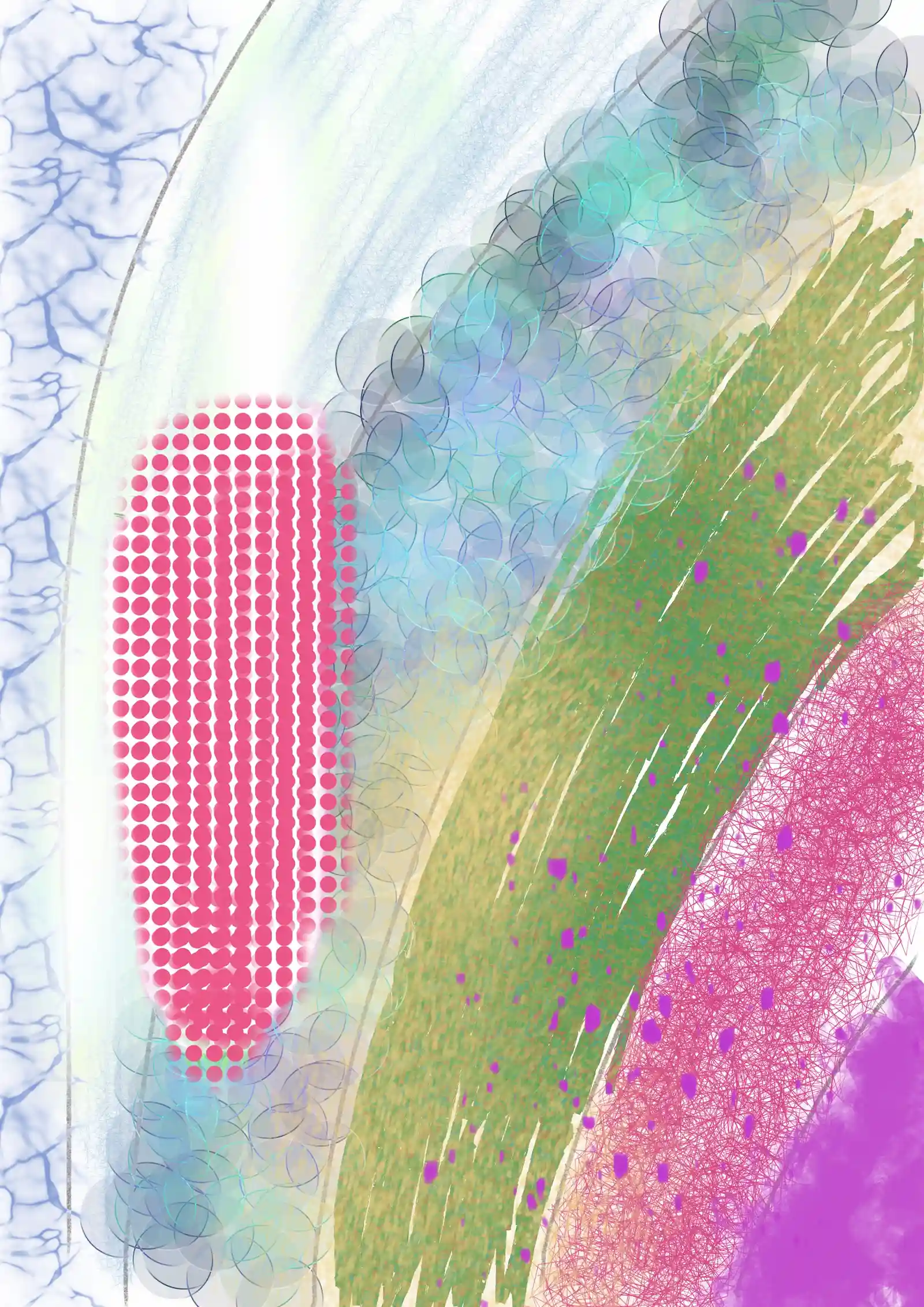 Procreate Pocket — drawing, iPhone, April 2026, by Disrupt the Gaze, London