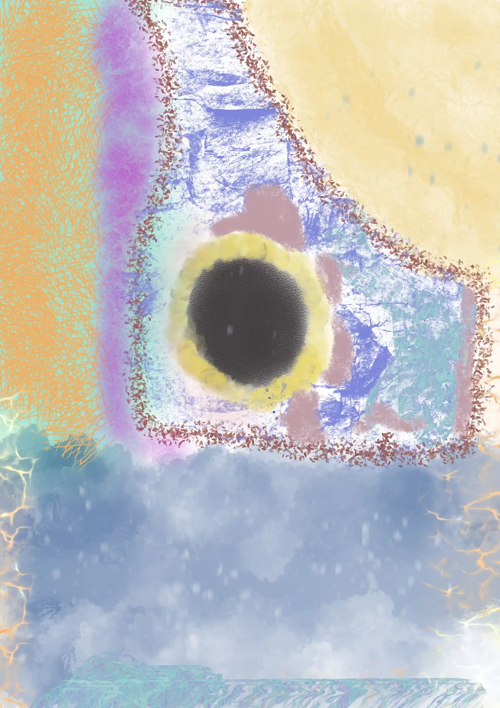 Procreate Pocket — drawing, iPhone, April 2026, by Disrupt the Gaze