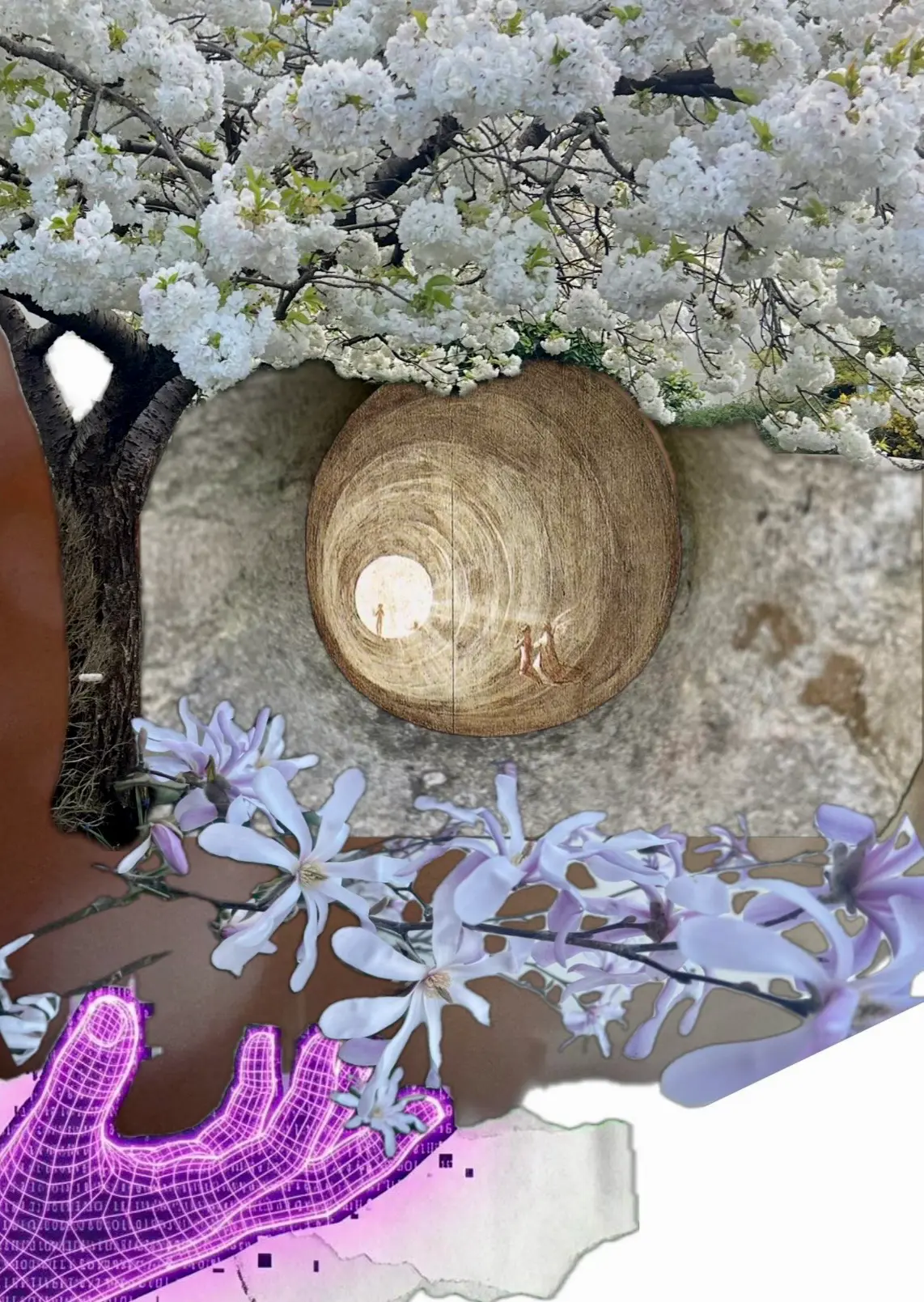 Digital collage, iPhone — March 2026, by Disrupt the Gaze, London